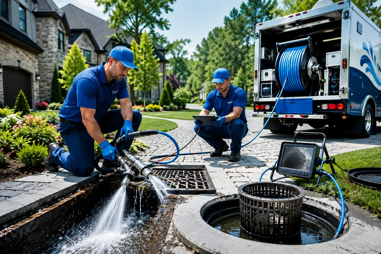 Local outdoor drain cleaning professionals in Oil Springs, KY